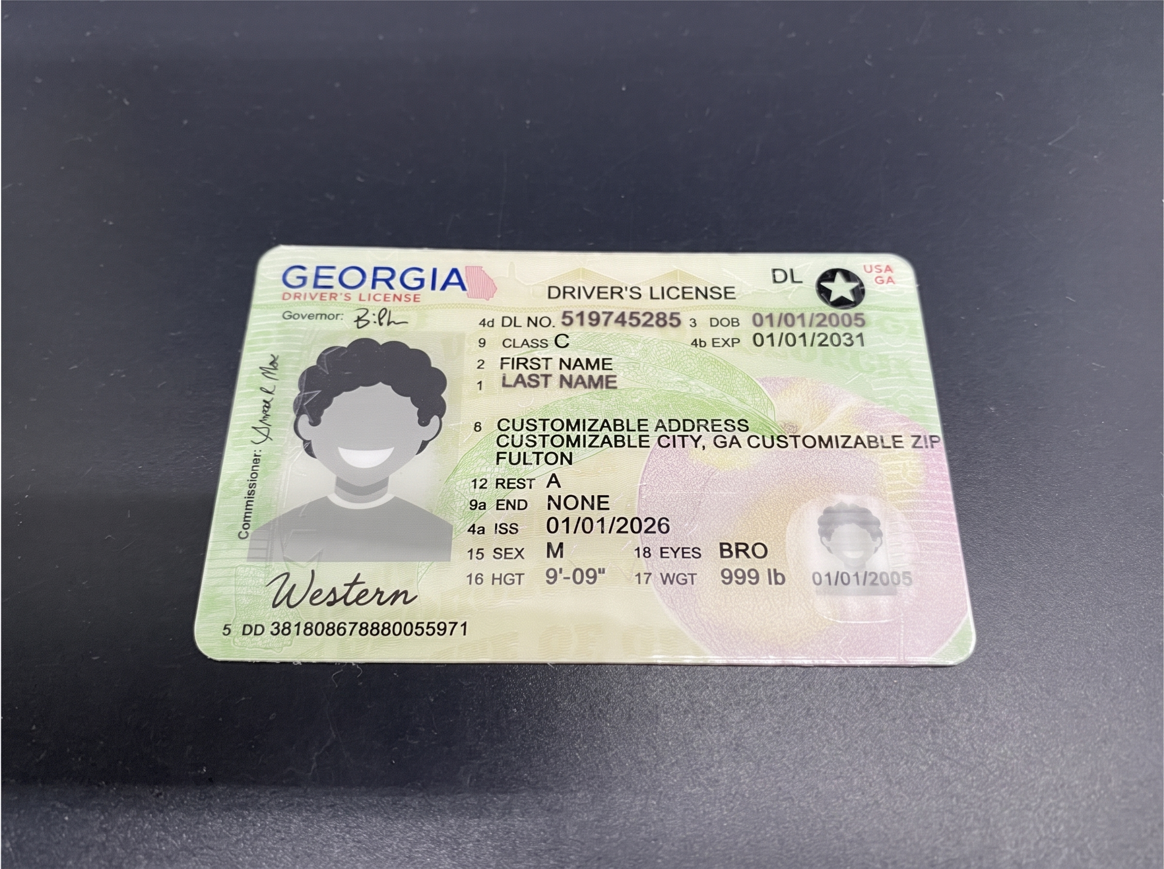 Georgia inspection product image placeholder