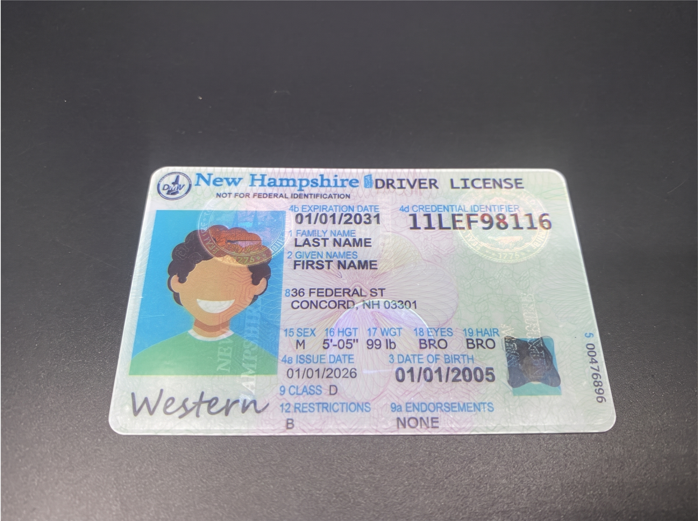 New Hampshire inspection product image placeholder