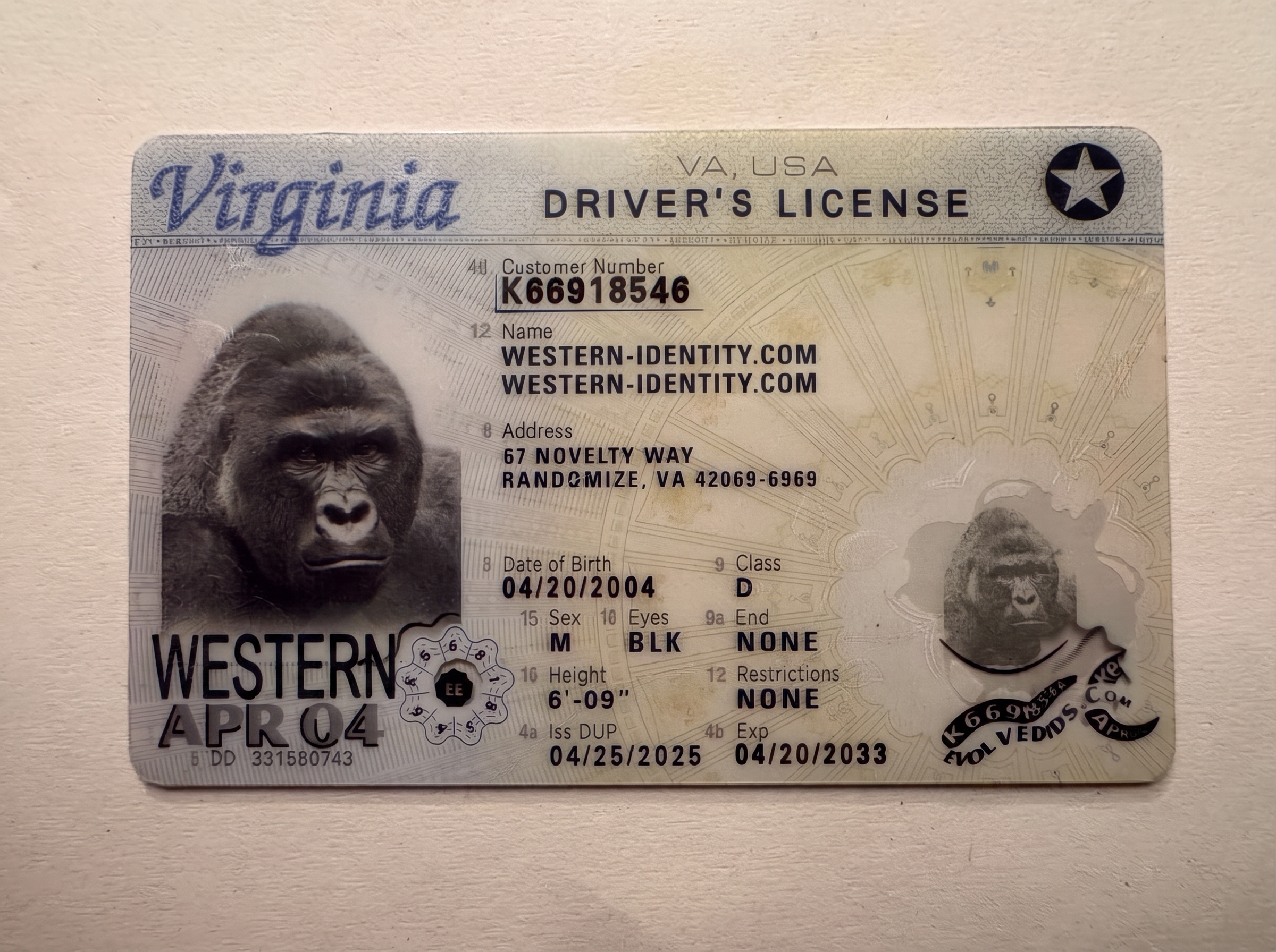 Virginia inspection product image placeholder
